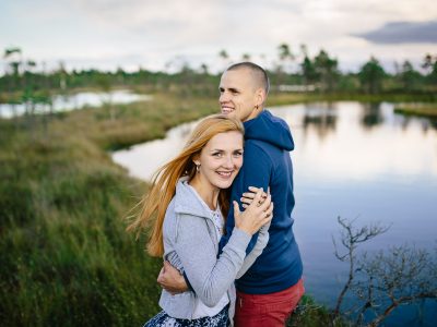 Fotosesija Ķemeru purvā // Kārlis + Ieva