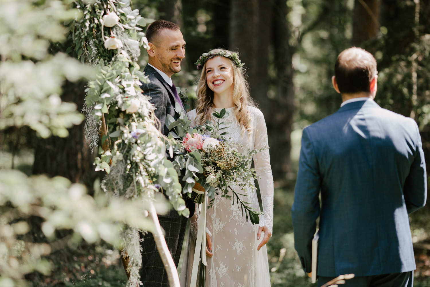 wedding-ceremony-forest