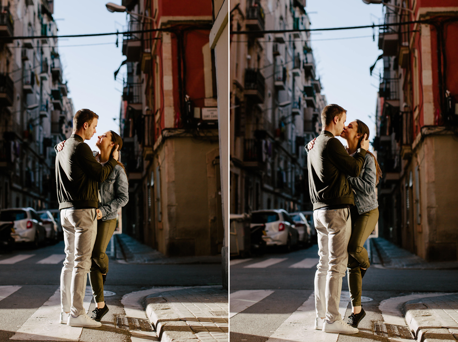 romantic photos in barcelona