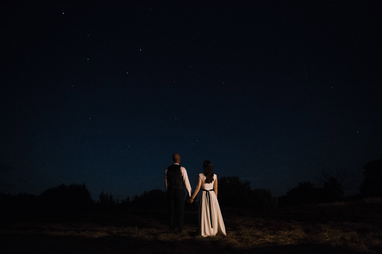 wedding night photography